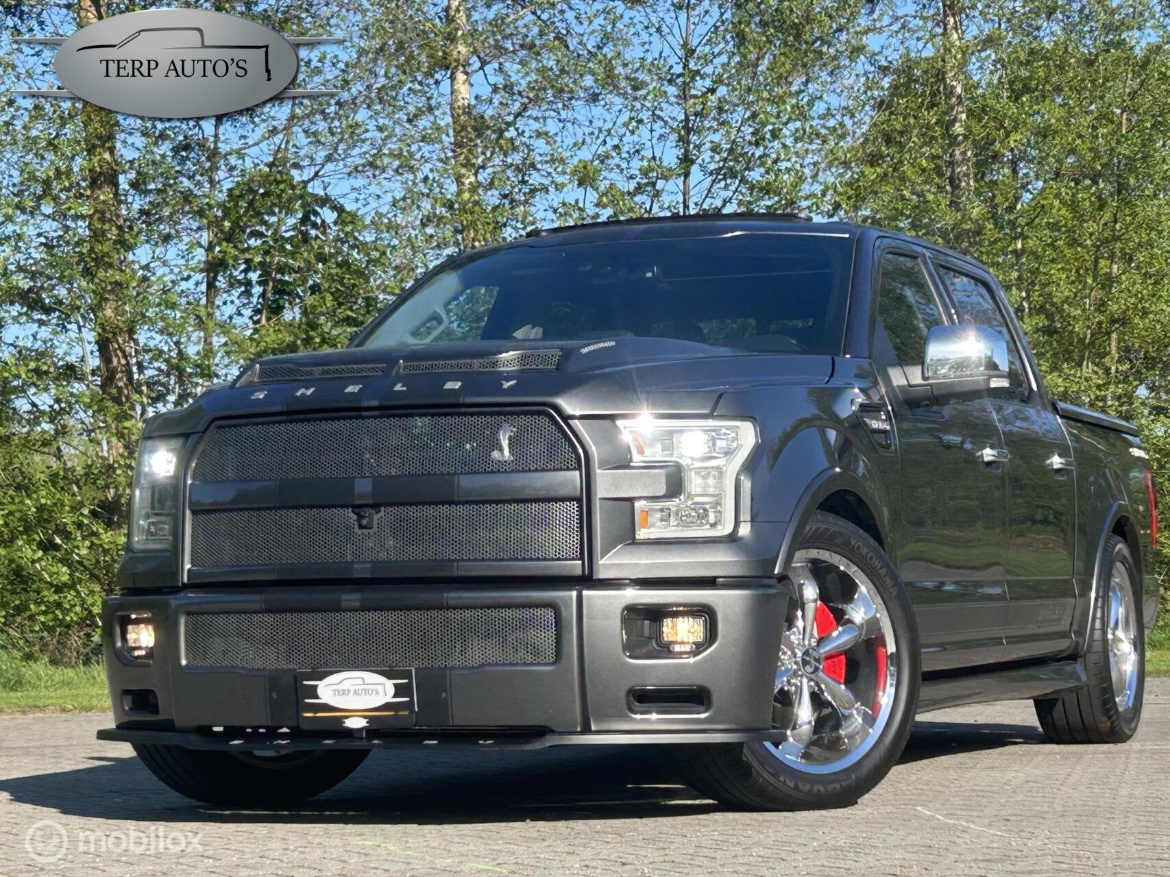Ford F150 5.0 V8 Shelby Super Snake |759pk| Collecters item, Auto's, Gebruikt, F-150, Leder, 4949 cc