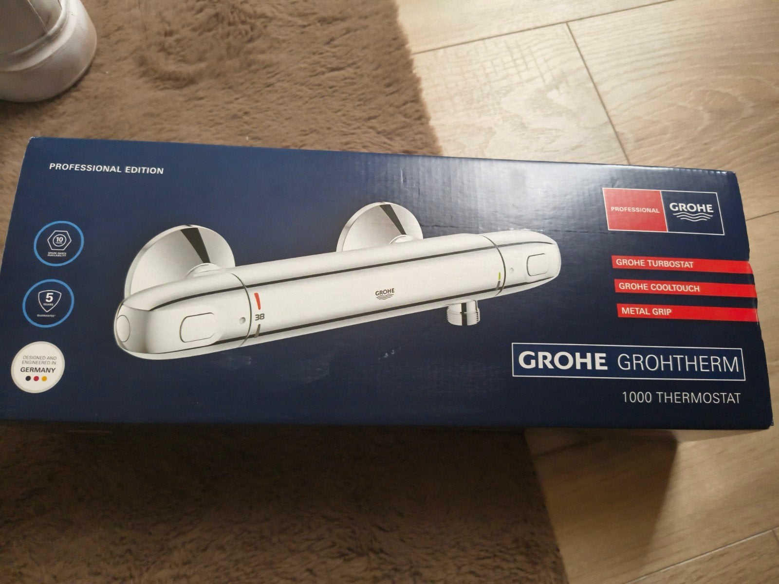 Grohe Grohtherm 1000 Thermostaat Douchekraan Chroom, Ophalen of Verzenden, Nieuw, Chroom, Douche