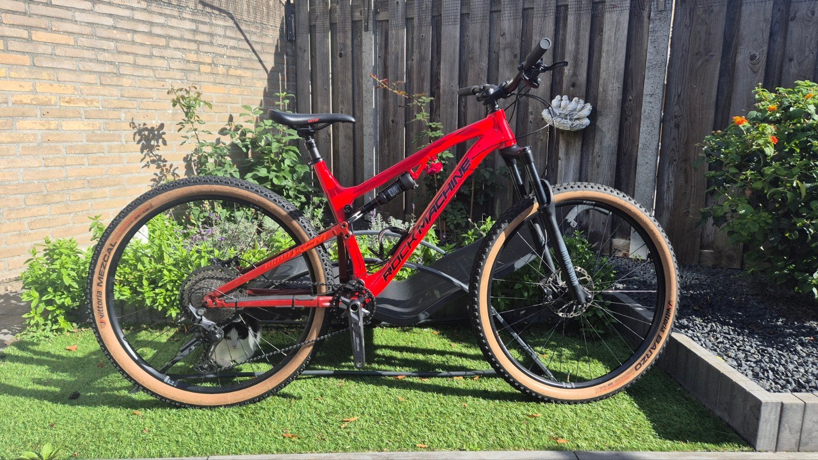 Rock Machine Blizzard XCM 30-29 Full Suspension, 45 tot 49 cm, Zo goed als nieuw, Schijfrem, Ophalen