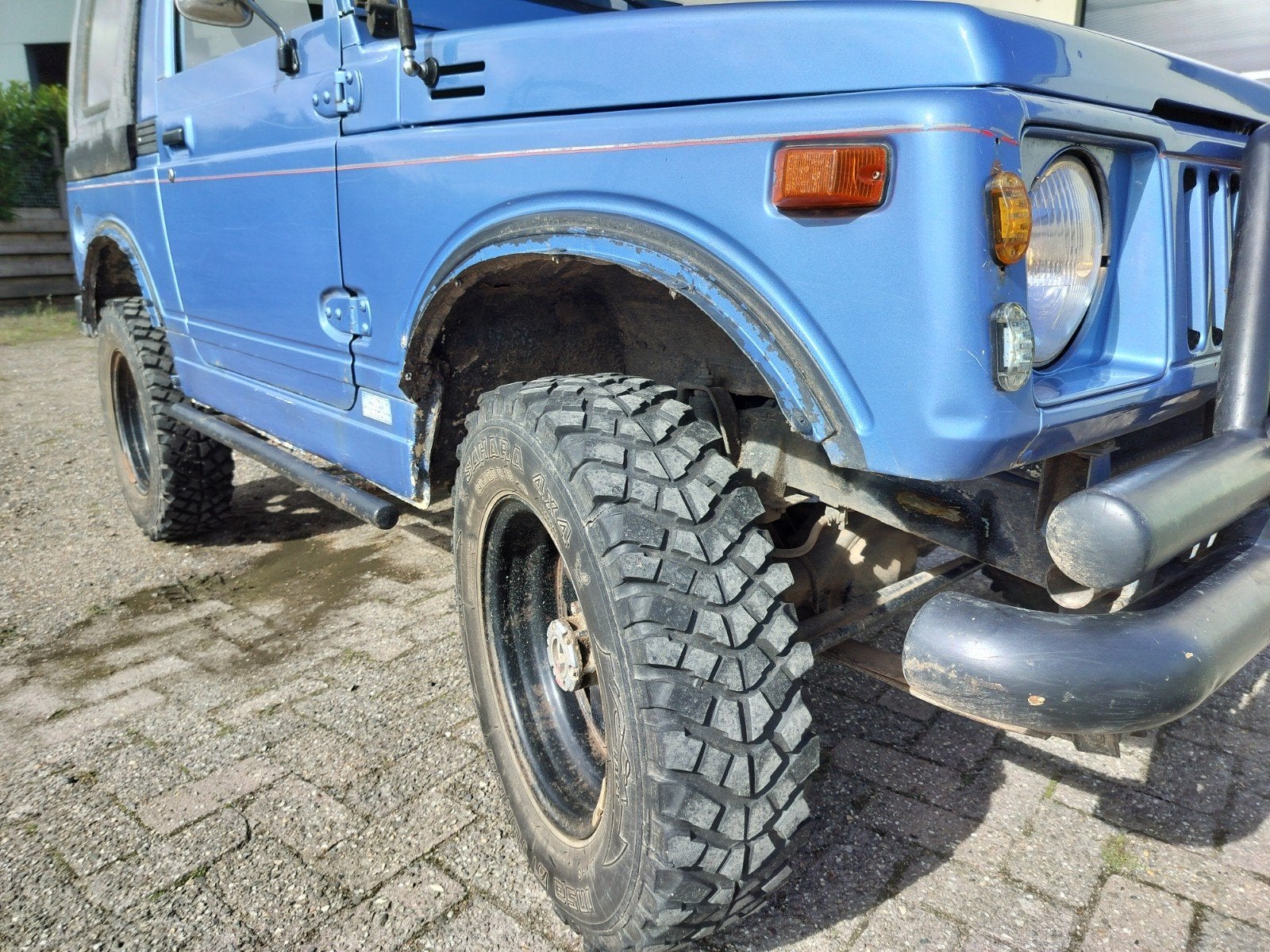 Suzuki 4x4 1985 APK 2031 oldtimer terrein classic cabrio, foto 12