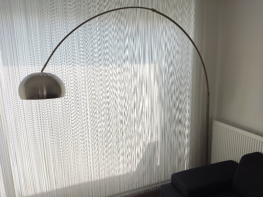 Booglamp, Huis en Inrichting, Lampen | Vloerlampen, Ophalen, Gebruikt, Metaal, 150 tot 200 cm