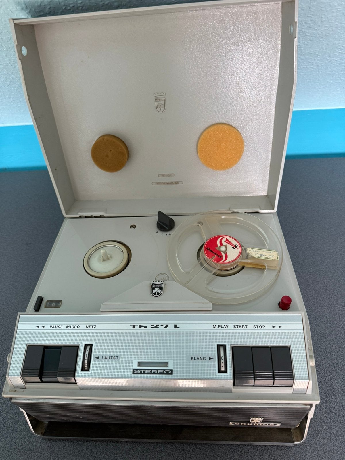 Grundig, Ophalen, Bandrecorder