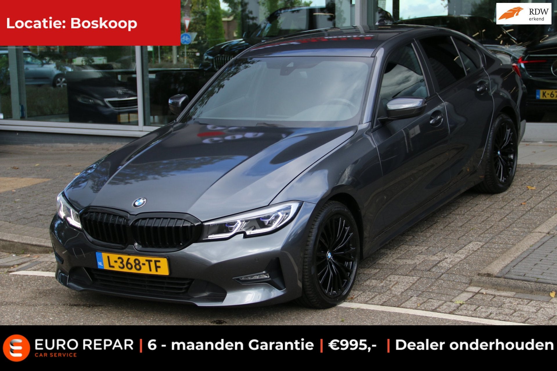 BMW 3-serie 318i Business Edition Plus NL-AUTO NAP!, Achterwielaandrijving, Gebruikt, Euro 6, 1465 kg