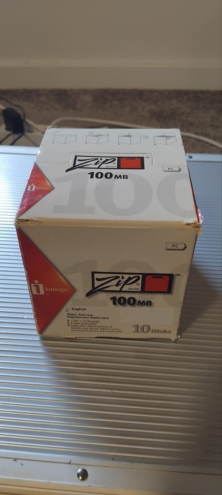 Iomega Zip 100MB Disks (10 stuks) - Nieuw in doos, Ophalen of Verzenden, Nieuw, Overige typen, Iomega