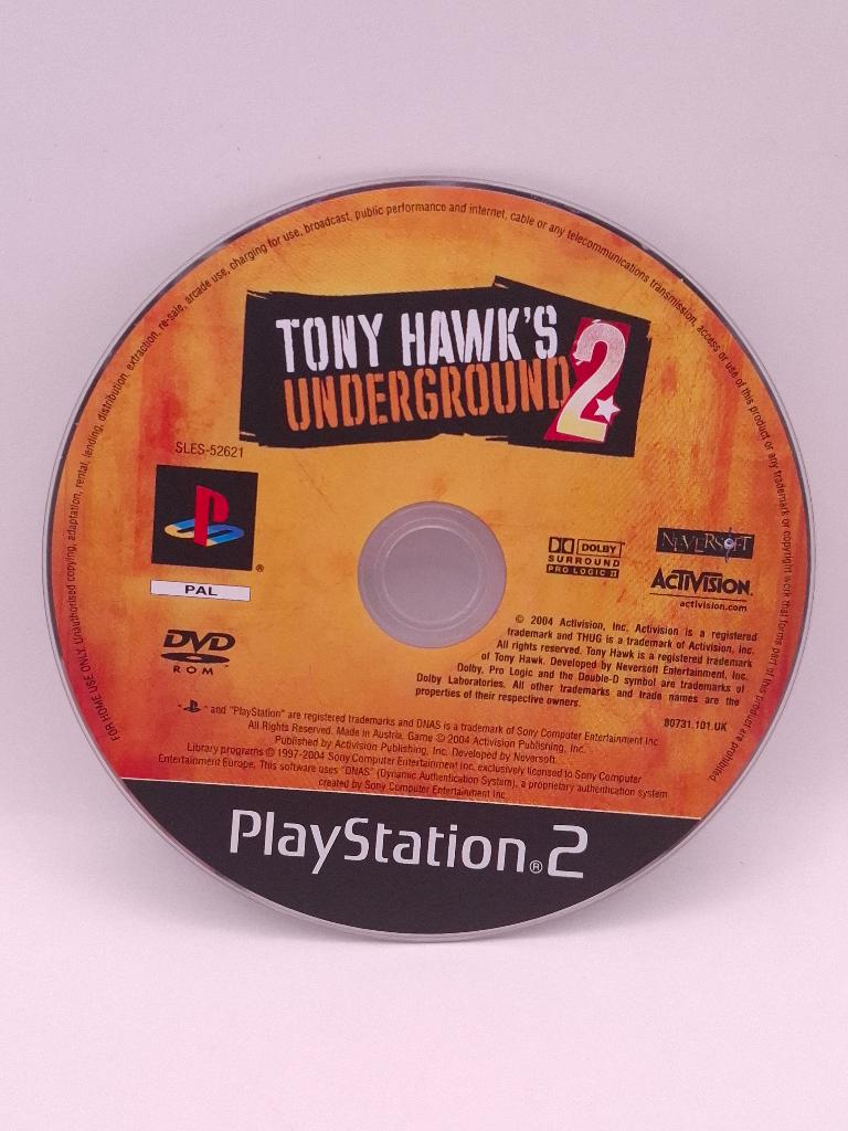 tony hawk's underground 2 ps2, Spelcomputers en Games, 2 spelers, Ophalen of Verzenden, Zo goed als nieuw, Sport