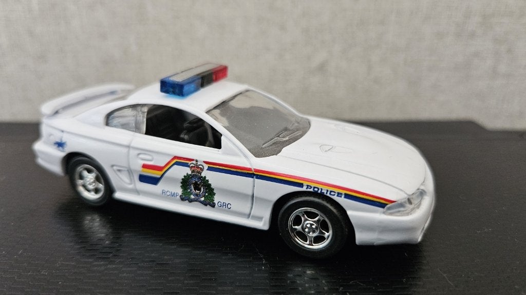 Collectie Ford Mustang Police 1:43, Hobby en Vrije tijd, Modelauto's | 1:43, Ophalen of Verzenden, Gebruikt, Auto, Overige merken