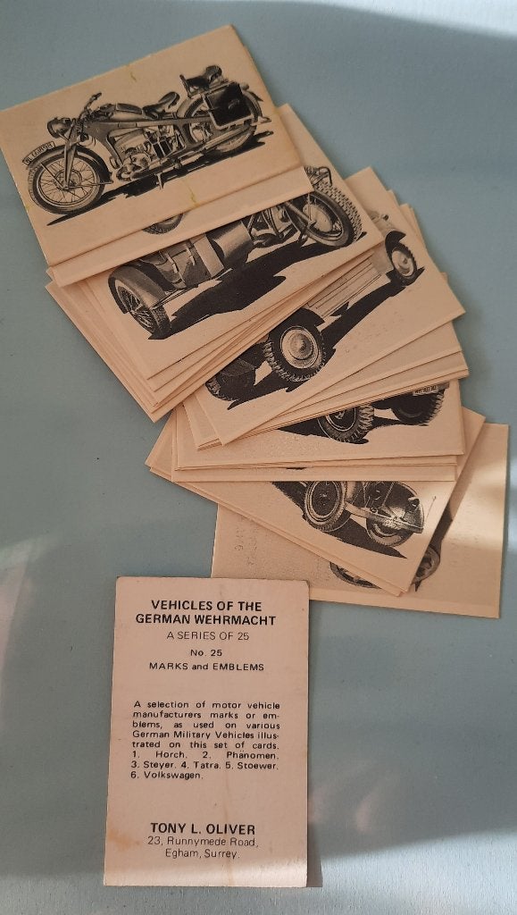 25 plaatjes vehicles of the german wehrmacht, Ophalen of Verzenden, Overige soorten, Duitsland, Foto of Poster