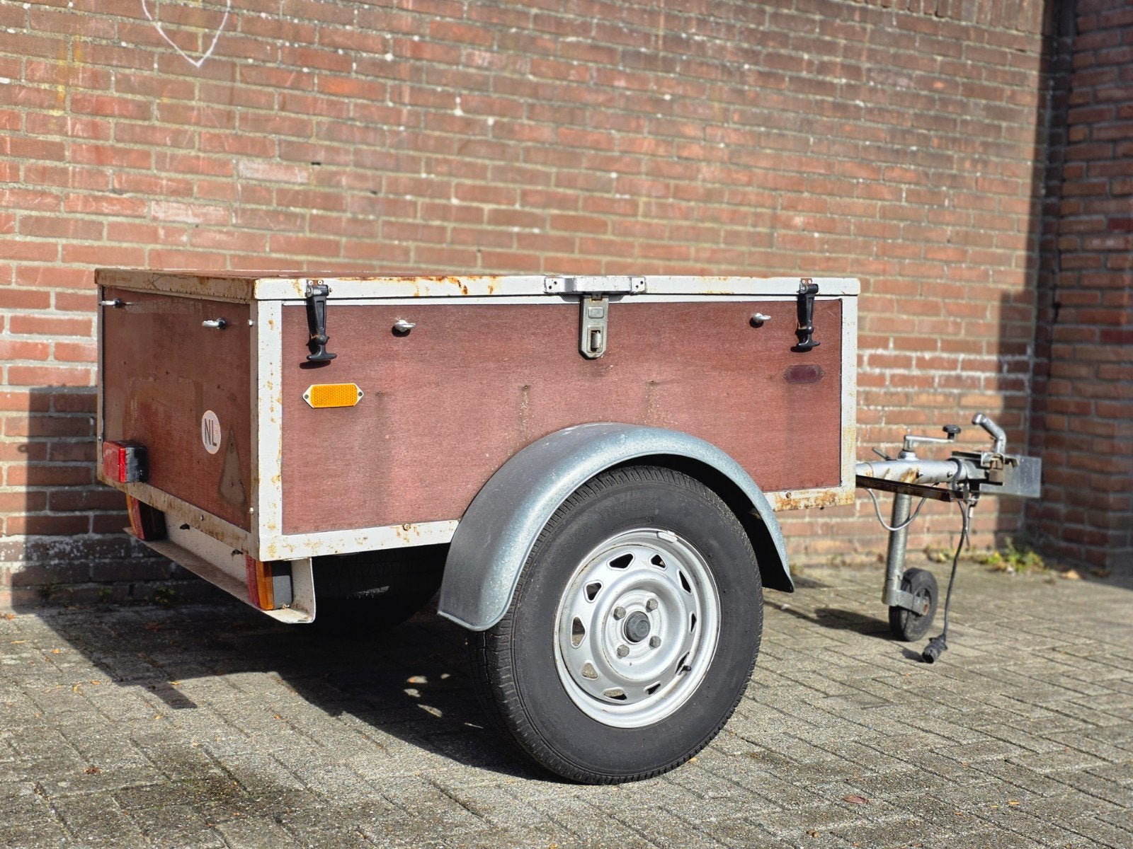 bagagewagen, leuke aanhanger, Ophalen, Gebruikt
