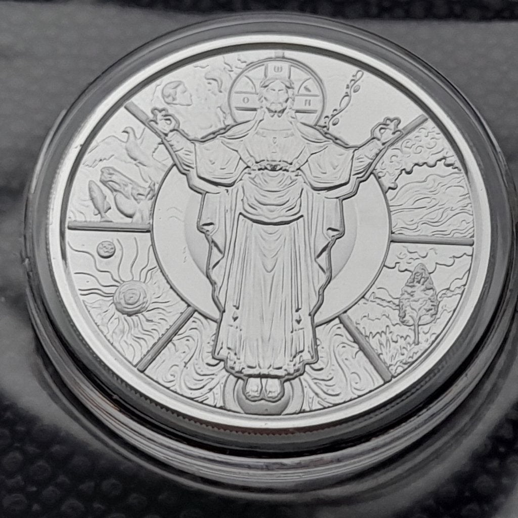 2024 Jesus - The Creator - 1 oz silver BU, Ophalen of Verzenden, Zilver