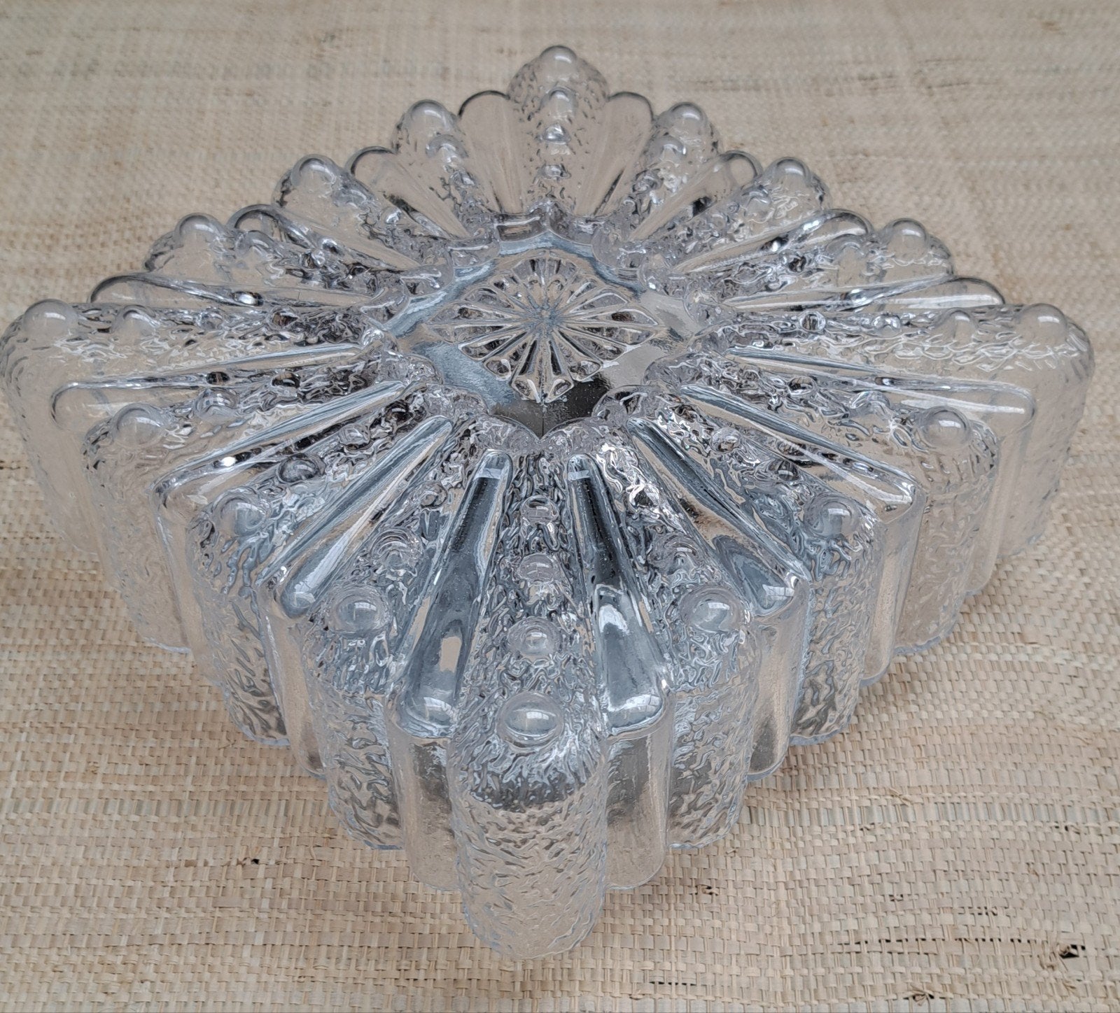 Vintage plafonnière plafondlamp vierkant porseleinen fitting, Huis en Inrichting, Lampen | Plafondlampen, Vintage, Plafondlamp