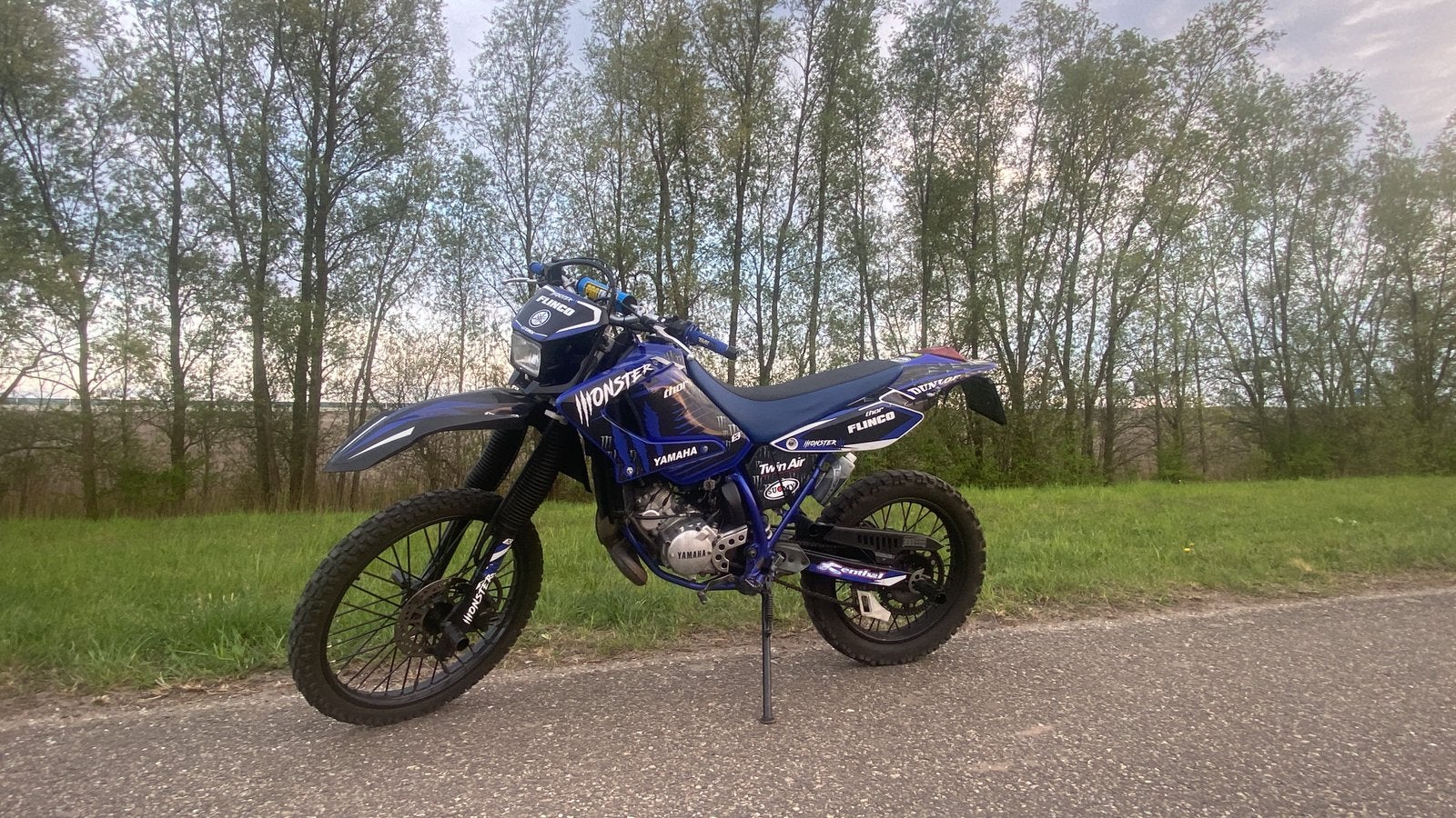 Yamaha DT 125 RE a1    Supermoto, Motoren, Ophalen, Gebruikt