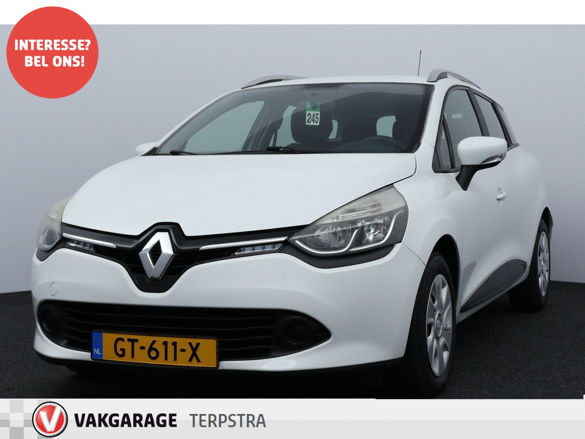Renault Clio Estate 1.5 dCi ECO Expression/ HISTORIE!/ D-Rie, Voorwielaandrijving, Euro 5, Stof, Gebruikt