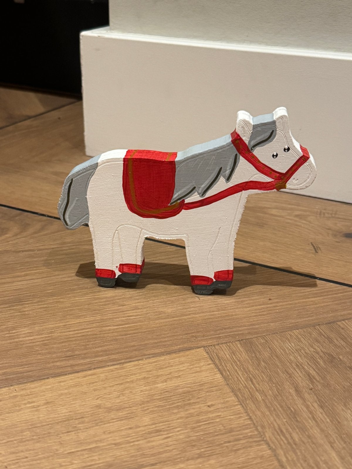 Ozosnel houten paard - Sinterklas pegdoll, Ophalen of Verzenden, Nieuw