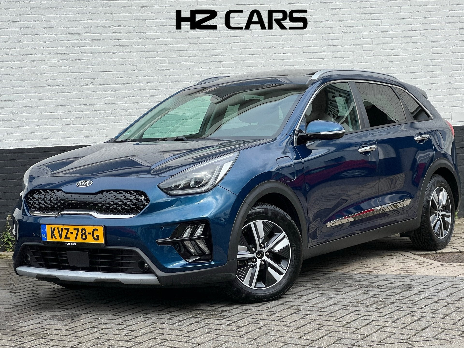 Kia Niro 1.6 GDi PHEV ExecutiveLine|Trekhaak|Pano|Leder|Vent, 77 km/l, Gebruikt, Blauw, Bedrijf