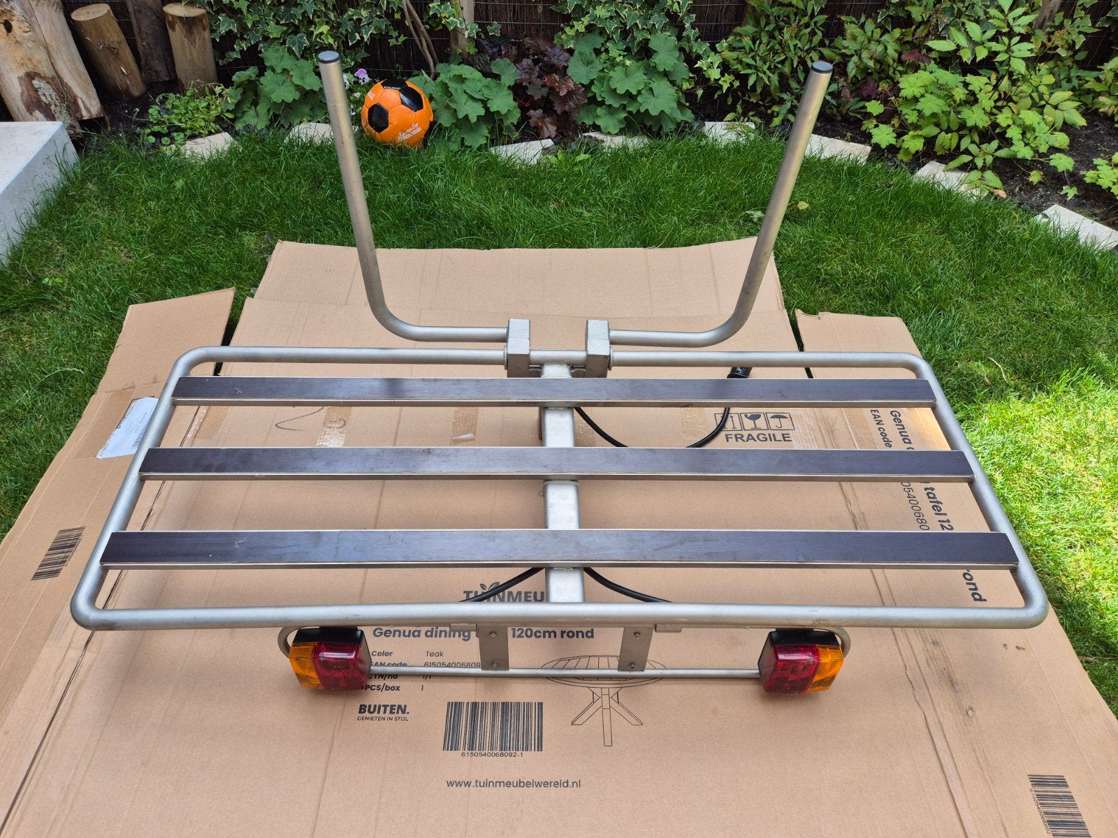 Trekhaakdrager 54x132 met 7-polige stekker, Auto diversen, Ophalen, Gebruikt