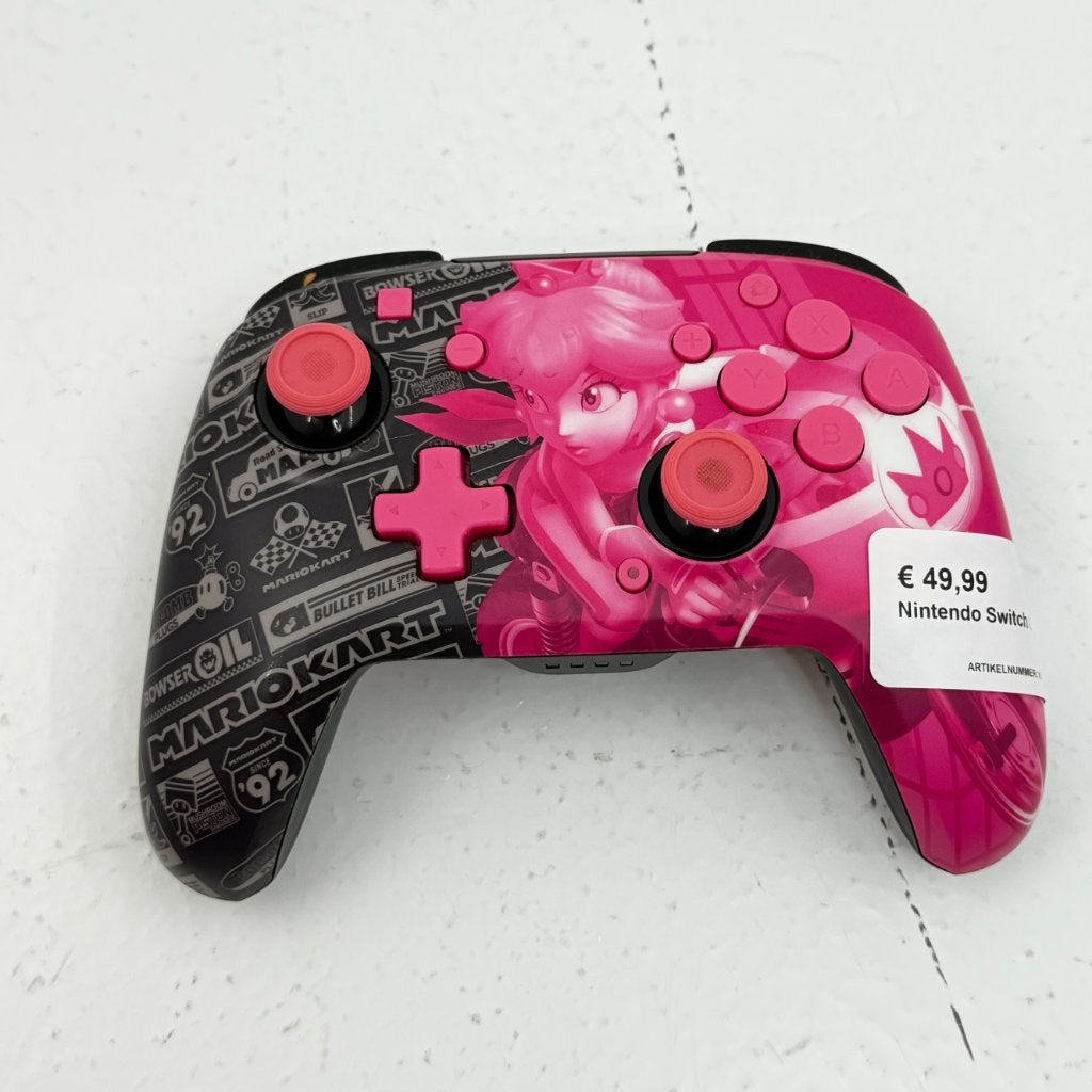 PDP Nintendo Switch Controller Grand Prix Peach, Dordrecht@usedproducts.nl, 1 speler, Ophalen of Verzenden, Zo goed als nieuw