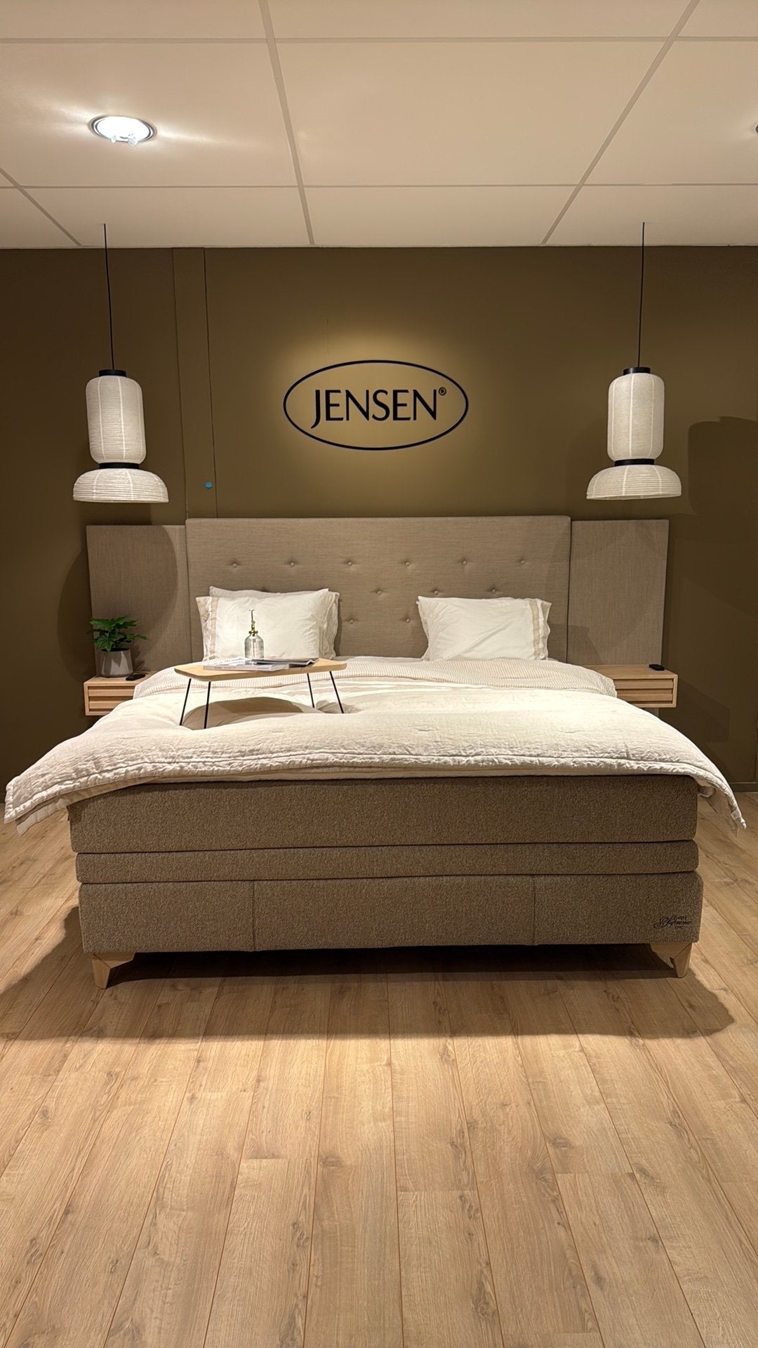 Nieuwe Jensen Supreme EPIC boxsping boxspringset UITVERKOOP, Scandinavisch, Ophalen of Verzenden, Overige maten, 210 cm