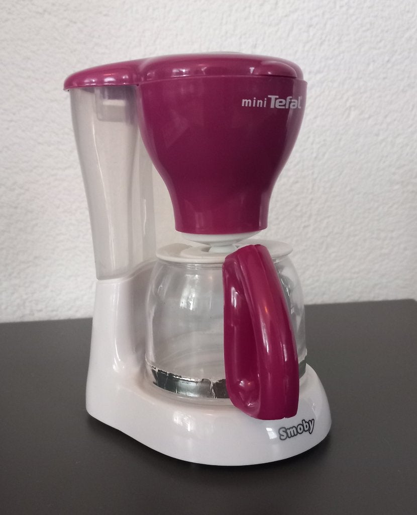 Smoby mini Tefal koffiezetapparaat koffiezetter speelgoed, Ophalen of Verzenden, Gebruikt, Kunststof, Speelkeuken-accessoire