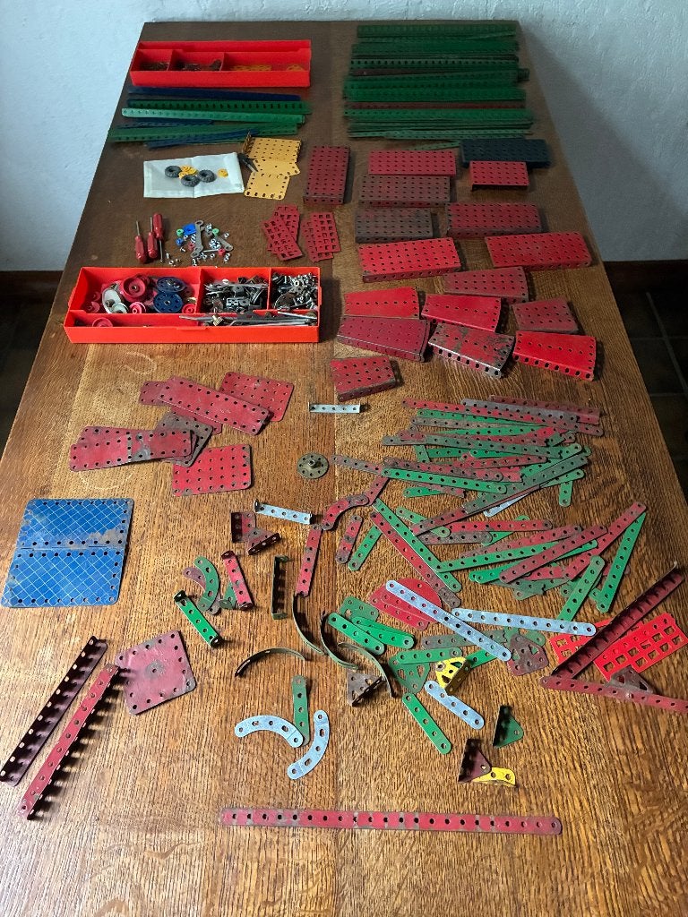 Vintage antiek Meccano constructie speelgoed, Ophalen