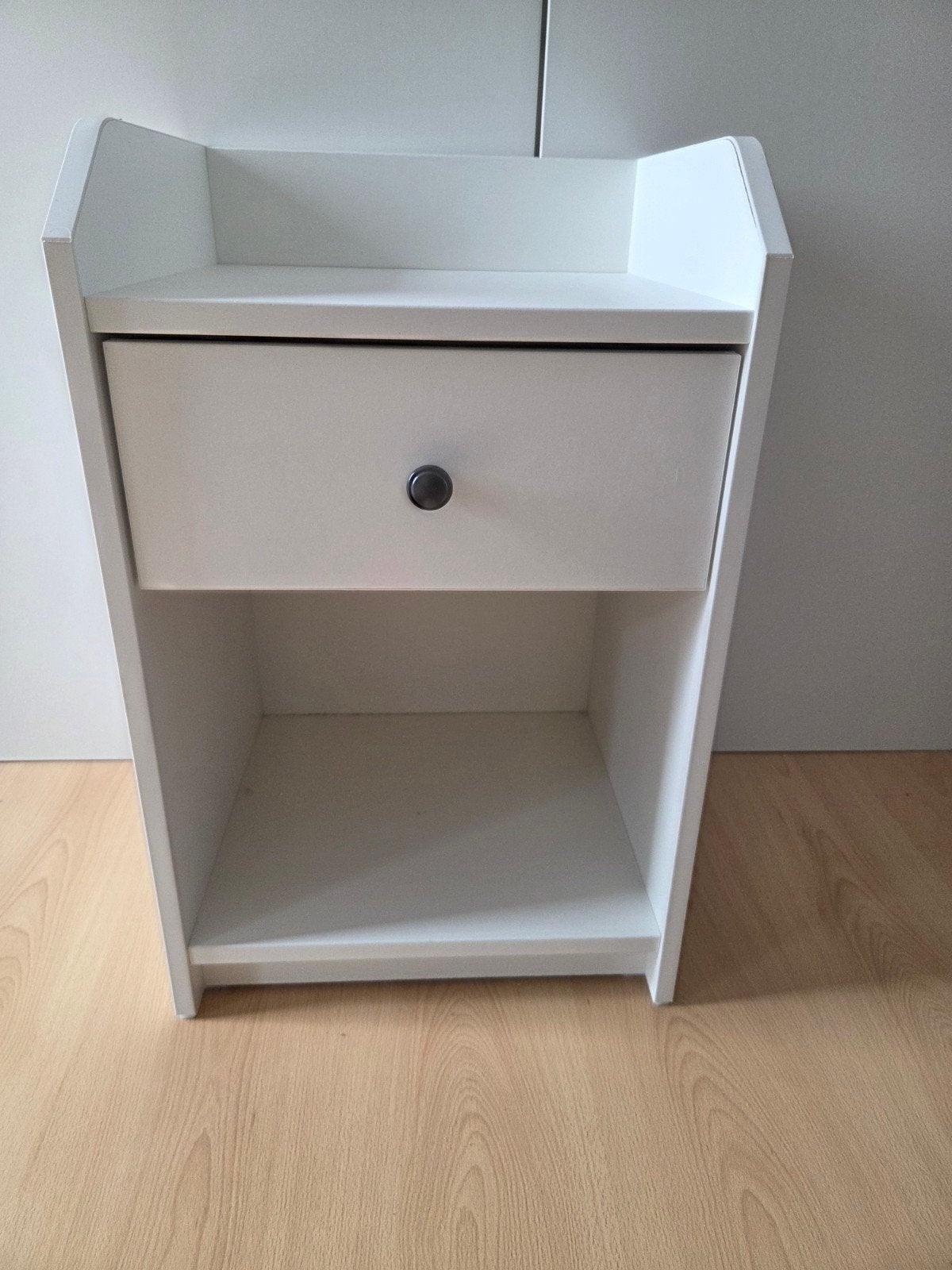 IKEA HAUGA nachtkastje wit - Zo goed als nieuw, Ophalen