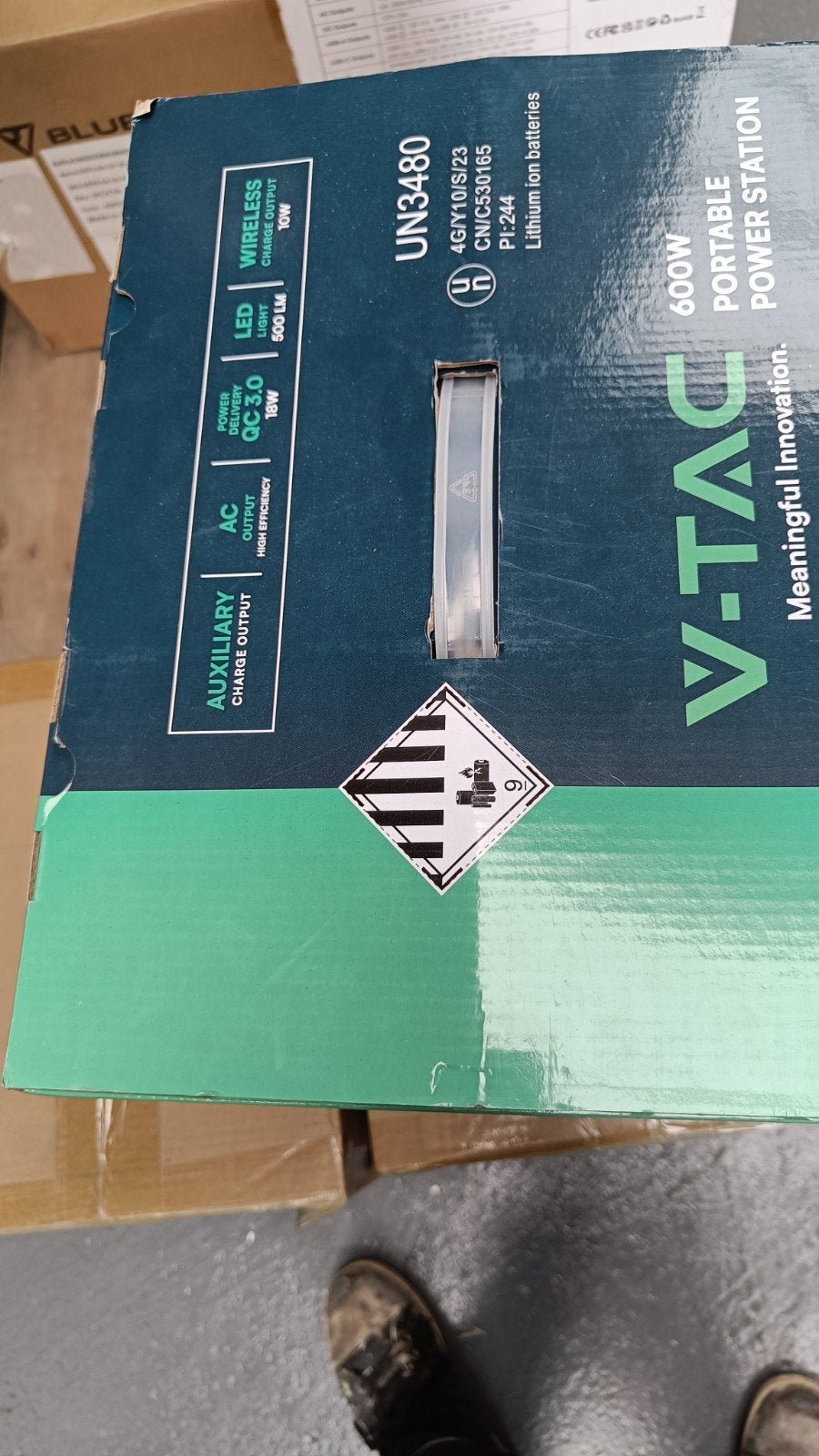 V-TAC  Powerstation- 288Wh, Ophalen, Nieuw