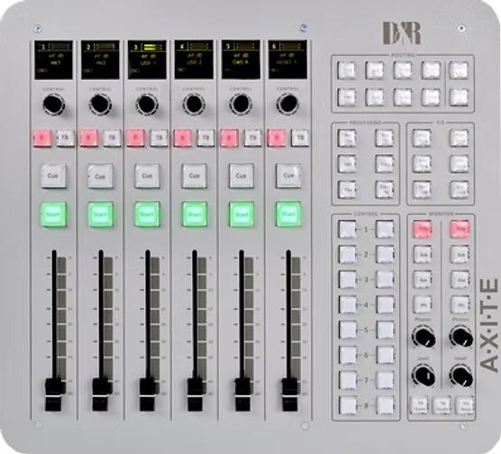 D&R AXITE digitale broadcast mixer - 16 faders set met Dante, Ophalen, D&R, D&R, Zo goed als nieuw