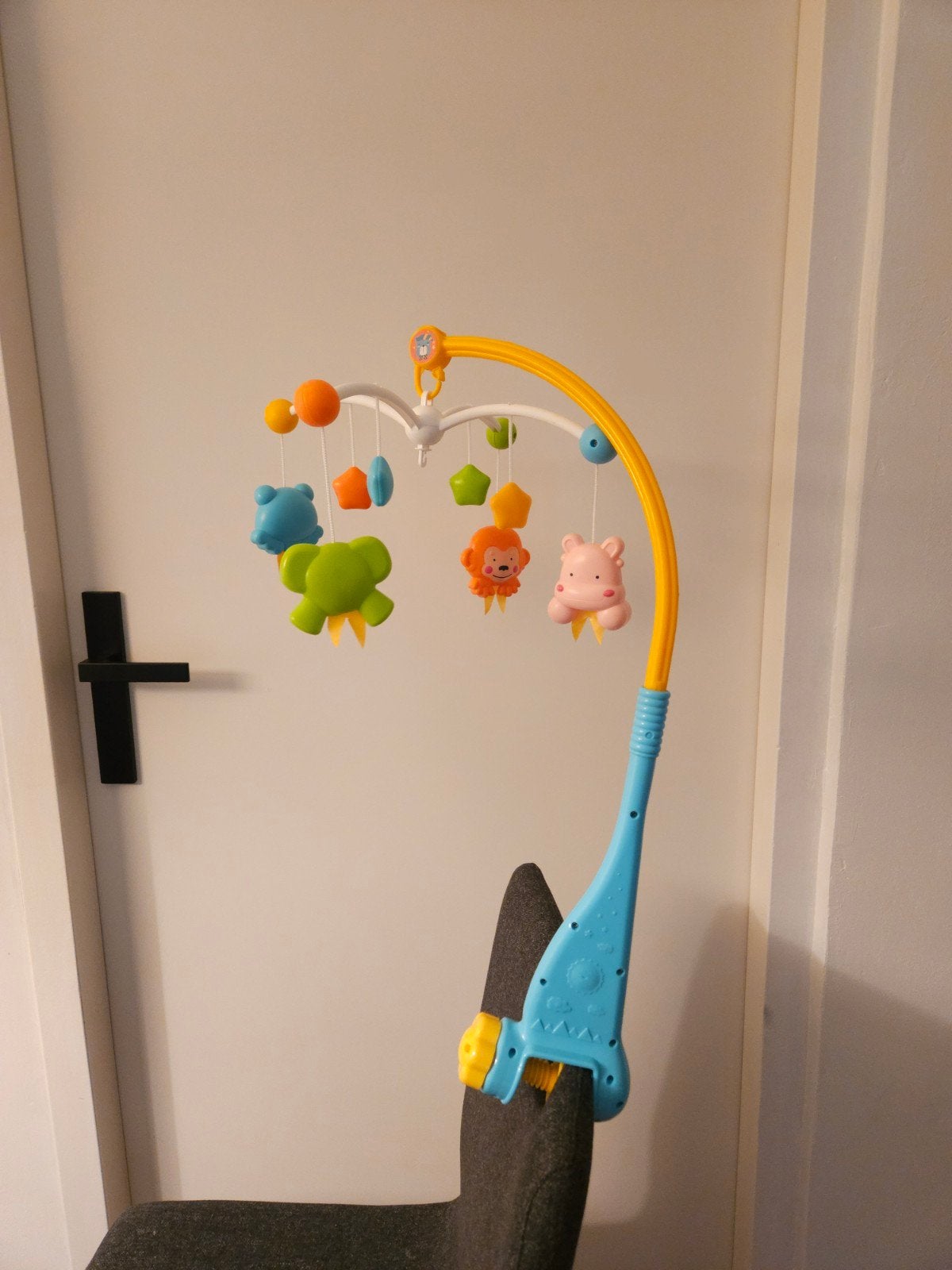 Baby caroussel boven bed, Ophalen of Verzenden, Gebruikt, Overige typen, Met geluid