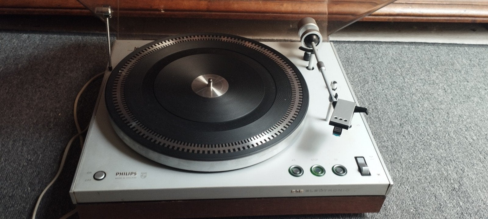 Philips 212 Platenspeler, Ophalen, Philips, Gebruikt, Automatisch