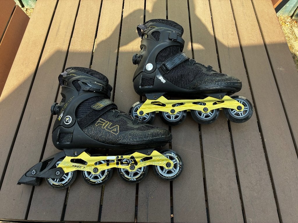 Inline Skates Fila maat 45,5, Heren, Zo goed als nieuw, Inline skates 4 wielen, Ophalen