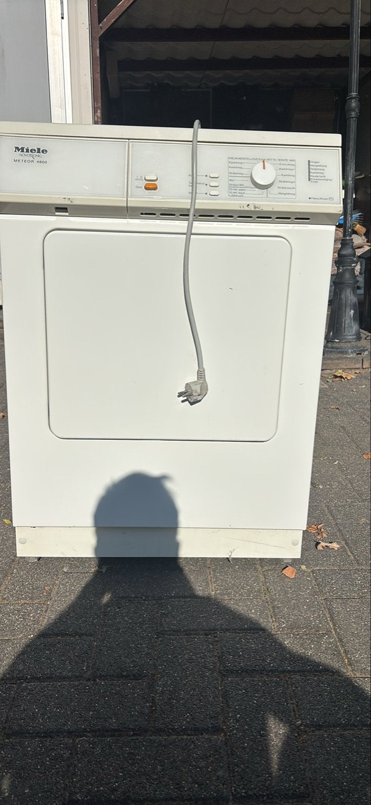 Droger, Witgoed en Apparatuur, Wasdrogers, Ophalen, Luchtafvoer, 4 tot 6 kg, Anti-kreukfase