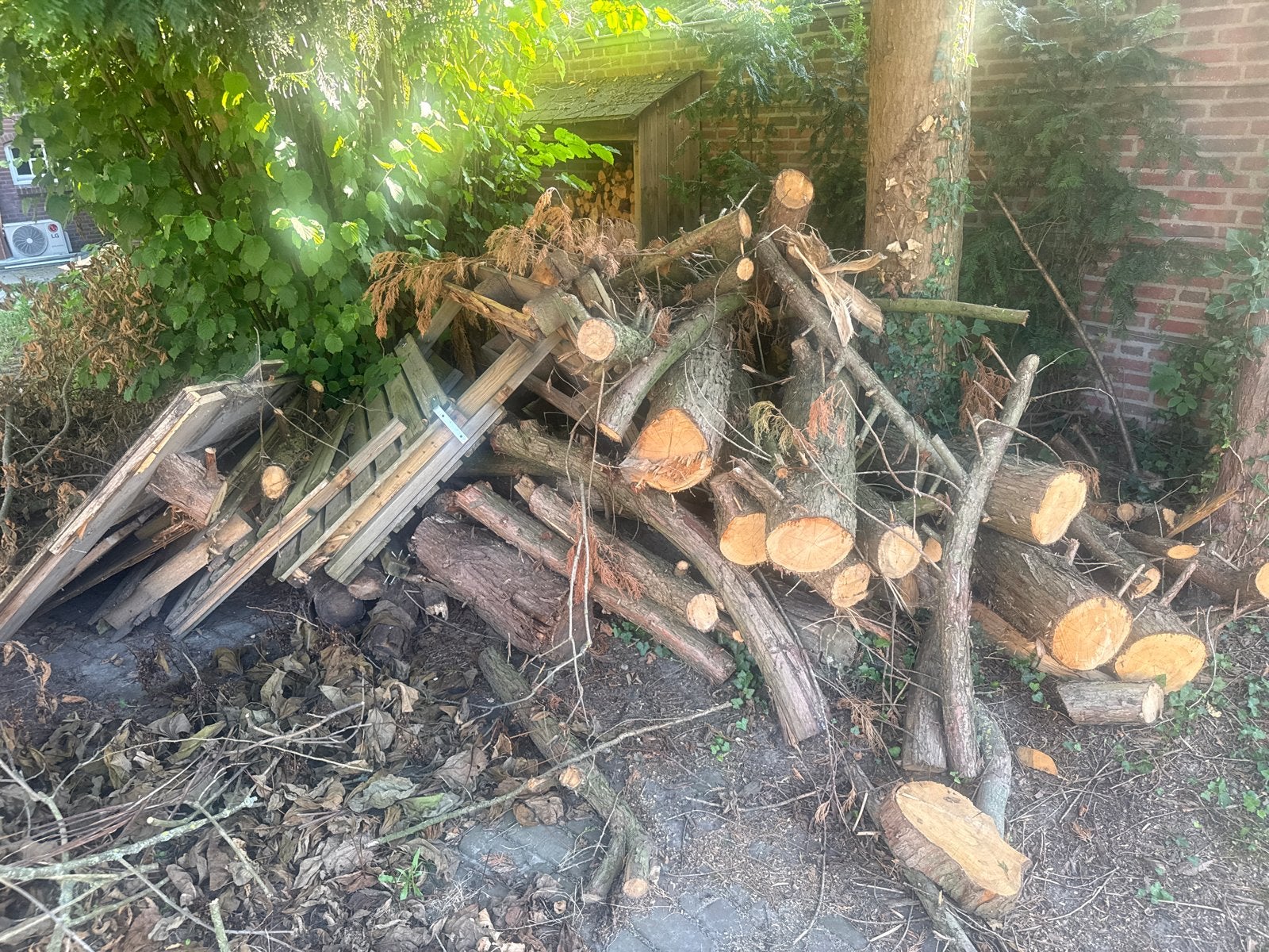 Stook hout, Tuin en Terras, Haardhout, Minder dan 3 m³, Ophalen