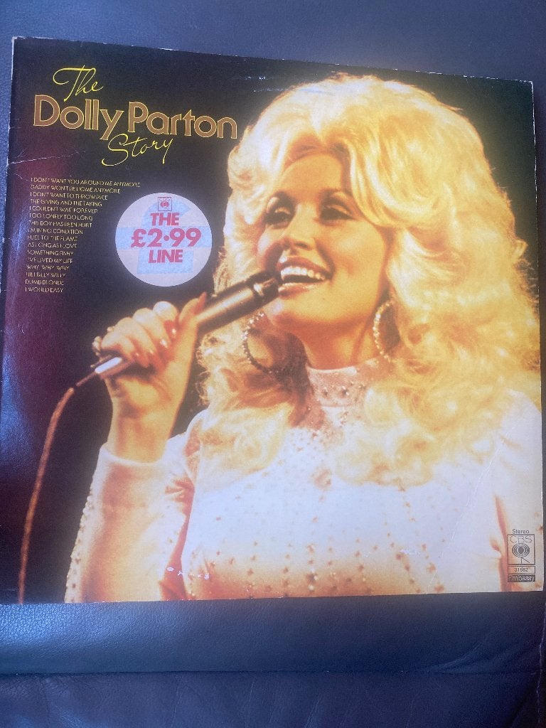 Dolly Parton - The Dolly Parton Story LP (CBS, 1977), LP, Gebruikt, Ophalen of Verzenden, Complilatie