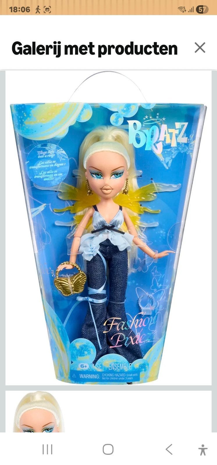 Bratz Fashion Pixiez Cloe Pop - Nieuw in doos, Ophalen of Verzenden, Nieuw, Pop