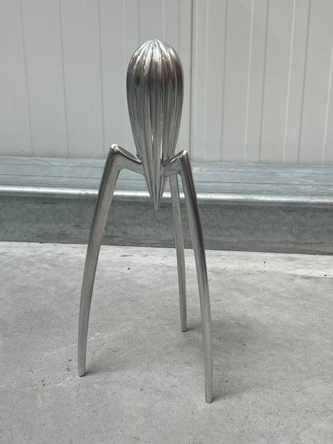 Alessi citruspers Juicy Salif Philippe Starck design 1990, ., Zilver, Ophalen of Verzenden, .