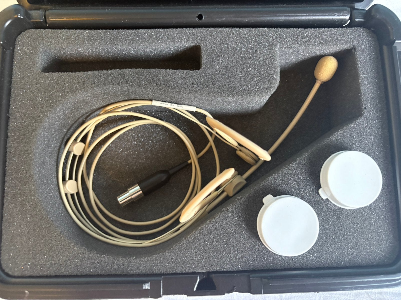 Shure WBH53 omni-directionele headset microfoon, Muziek en Instrumenten, Ophalen of Verzenden, Zo goed als nieuw, Zangmicrofoon