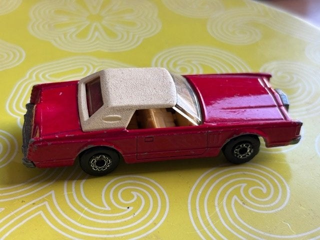 Matchbox 28 / Superfast Lincoln Continental 1978, Ophalen of Verzenden, Zo goed als nieuw, Auto, Matchbox
