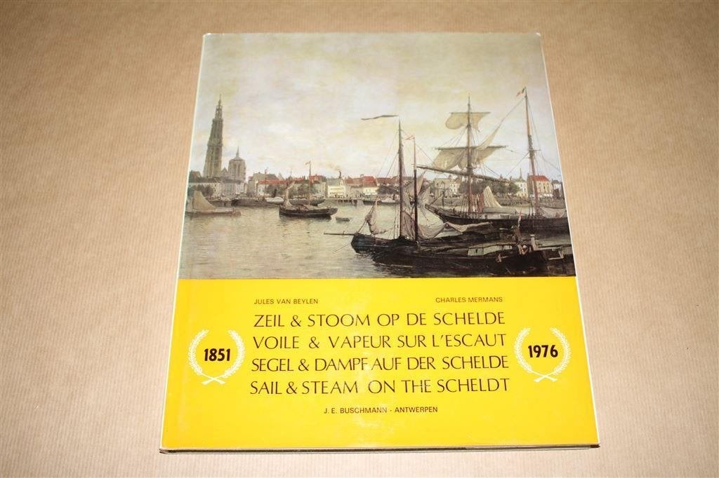 Zeil en stoom op de Schelde, Ophalen of Verzenden, Zo goed als nieuw