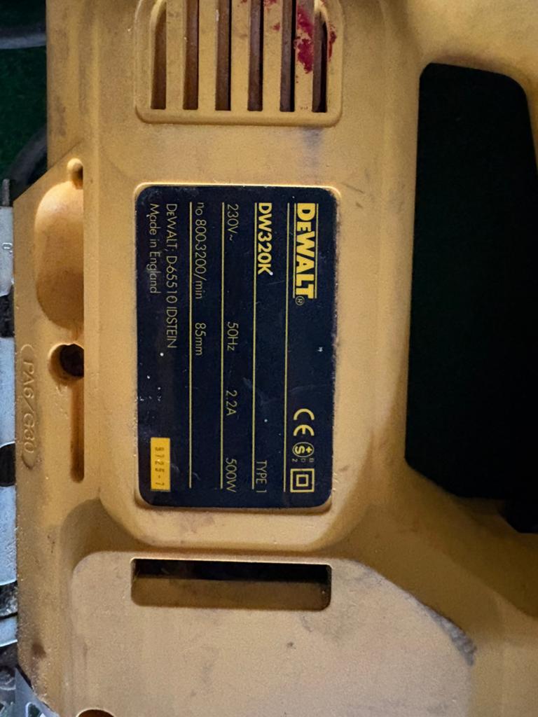 DeWalt decoupeerzaag, Ophalen of Verzenden, Gebruikt