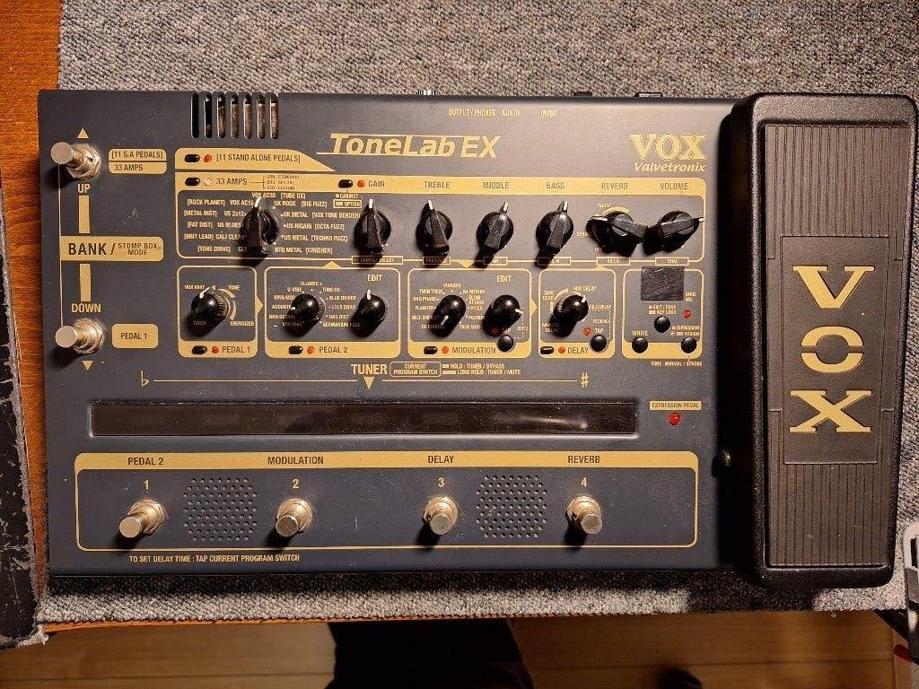Vox Tonelab EX, Muziek en Instrumenten, Effecten, Ophalen of Verzenden, Gebruikt, Multi-effect