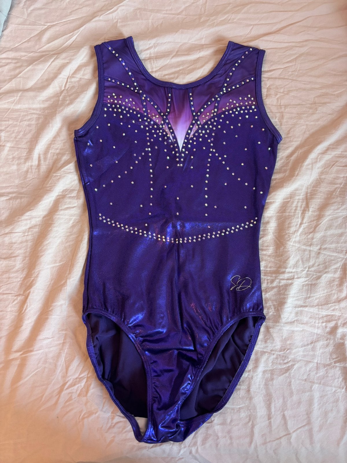 Turnpakje Nieuw Sparkle and Dream Paars ALA, Sport en Fitness, Turnen, Paars, Nieuw, Maat 36 t/m 42, Ophalen of Verzenden