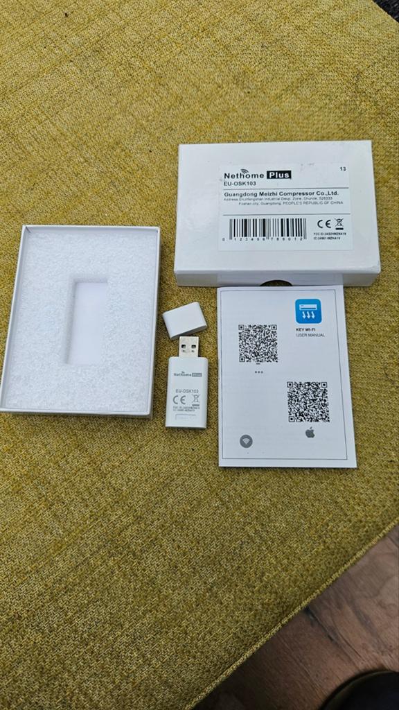 Wifi stick voor mitsui airco, Verzenden, 3 snelheden of meer, Zo goed als nieuw, Afstandsbediening