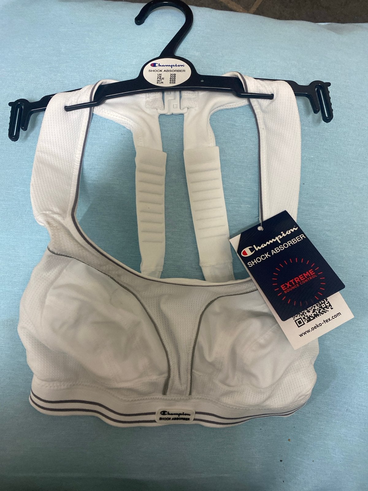 Nieuwe Champion Shock Absorber Sportbeha - Wit, Maat 65B, Wit, Onbekend, Nieuw, Ophalen of Verzenden