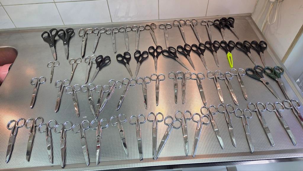 65 Diverse scharen - Groot assortiment, Ophalen of Verzenden, Gebruikt