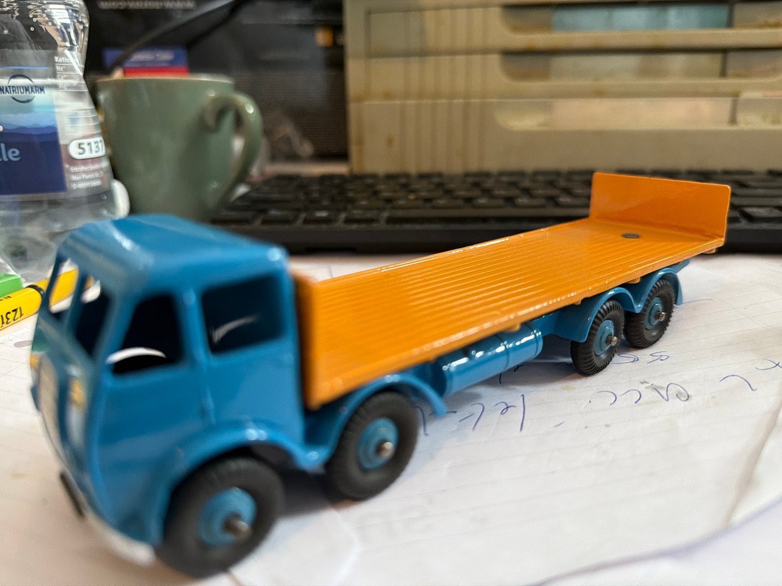 Dinky Toys Foden - Zeldzaam Eerste Type - Perfect Gerestaure, Z, Gebruikt, Ophalen of Verzenden, Bus of Vrachtwagen
