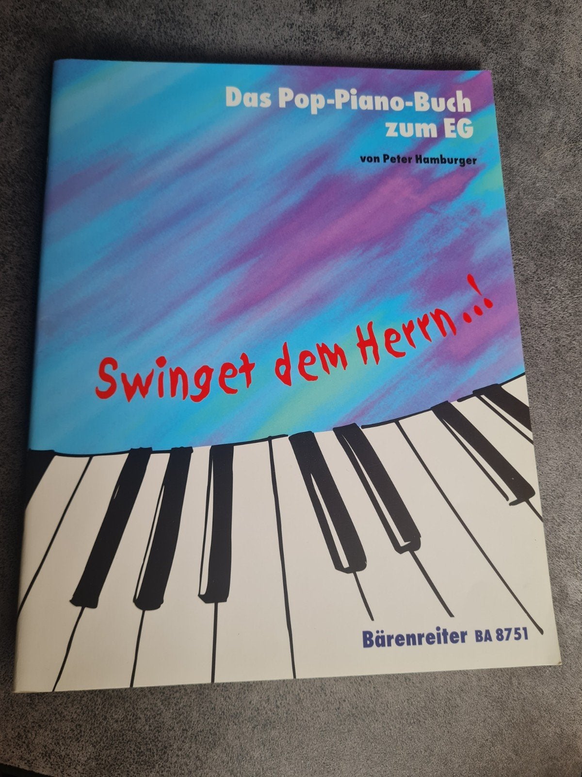 Het Pop-Piano-Boek zum EG - Peter Hamburger, Muziek en Instrumenten, Gebruikt, Les of Cursus, Ophalen of Verzenden, Piano