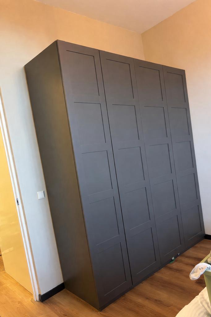 ZGAN PAX Kledingkast 4 deuren 200x60x236cm, Huis en Inrichting, Kasten | Kledingkasten, 200 cm of meer, Zo goed als nieuw, 200 cm of meer