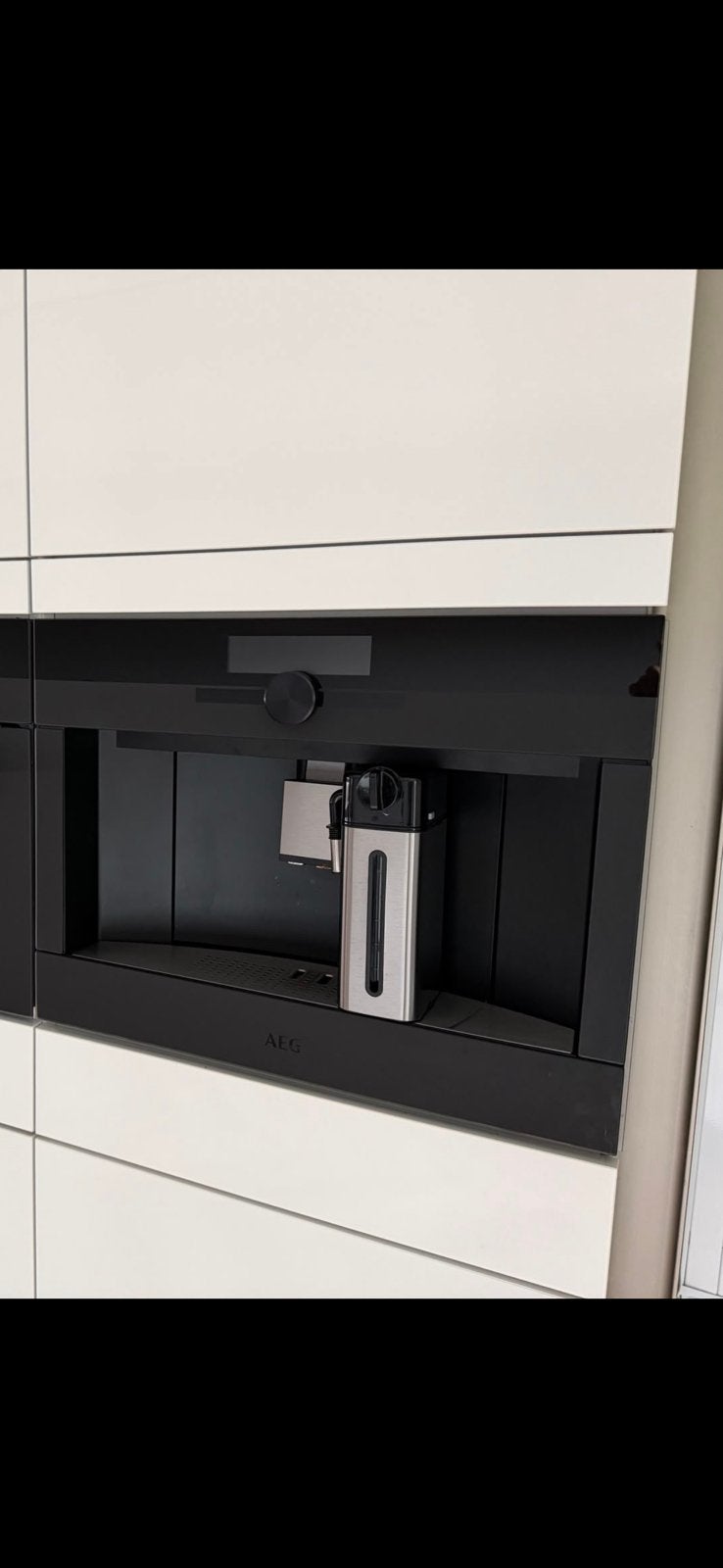 aeg inbouw koffiezetapparaat, Witgoed en Apparatuur, Koffiezetapparaten, Ophalen, Zo goed als nieuw, Koffiemachine