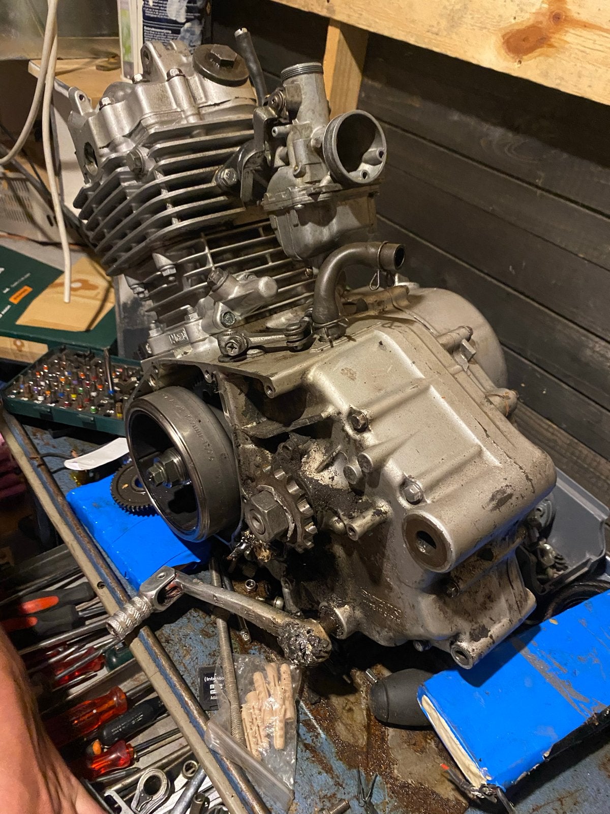 125cc motorblok - Loopt vrij, Ophalen, Gebruikt