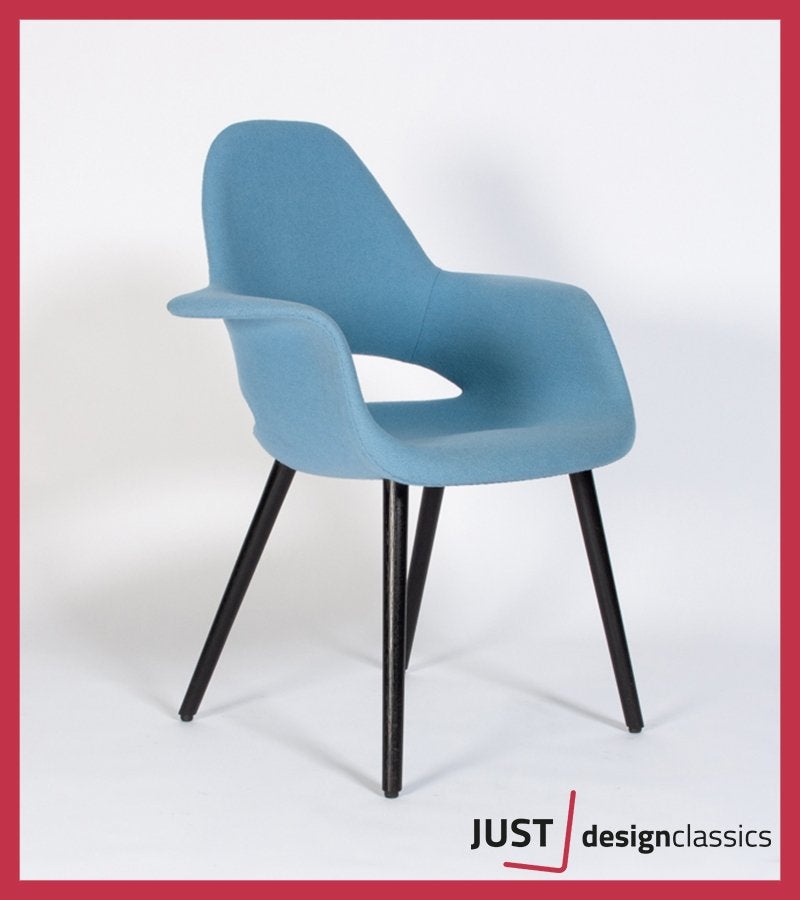 Vitra Organic Conference Chair Licht Blauw, Huis en Inrichting, Stoelen, Niet ingevuld, Zo goed als nieuw, Niet ingevuld, Niet ingevuld