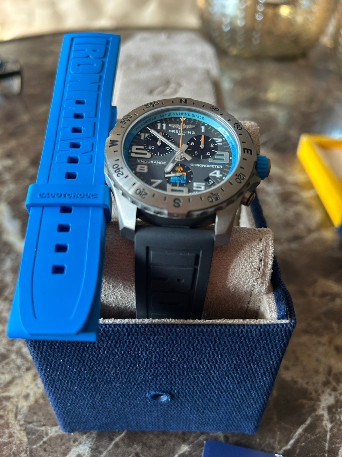 BREITLING PROFESSIONAL ENDUANCE IRONMAN CHAMPIONSHIP 2025, Sieraden, Tassen en Uiterlijk, Horloges | Dames, Ophalen, Zo goed als nieuw